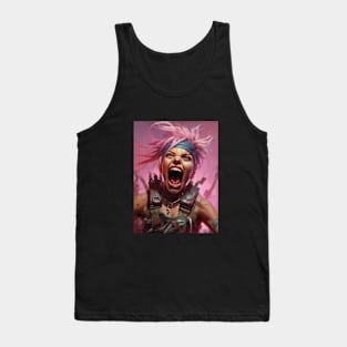 Scream for war and vengance Tank Top